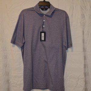 Men's Medium Hart Schaffner Marx Short-Sleeve Polo Shirt, NWT